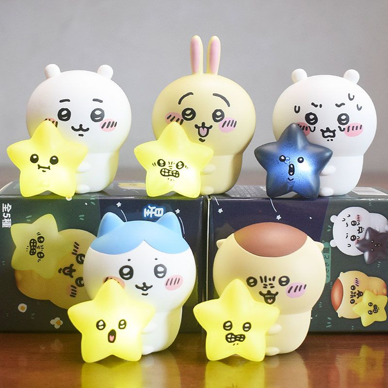 Lighting Decoration Ideas - Glowing Star Night Light Kawaii Hachiware
