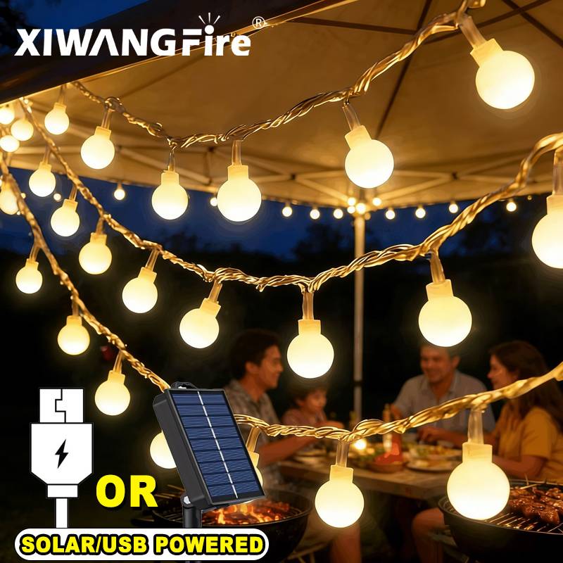 3-10M Solar/USB/Battery String - Lighting Christmas Decor ulasan dan harga