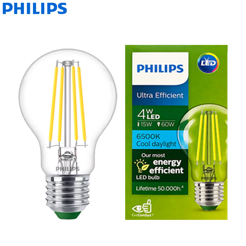 PHILIPS Ultra Efficient LED Fi - Philips Bulb Led Classic ulasan dan harga