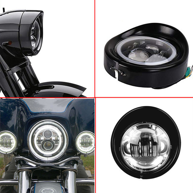 Motorcycle Headlight Trim Viso - Lighting Visual ulasan dan harga