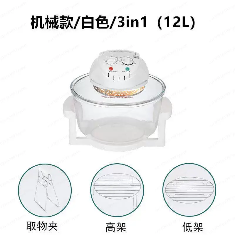 17L Glass Visual Air Fryer Ove - Lighting Visual ulasan dan harga