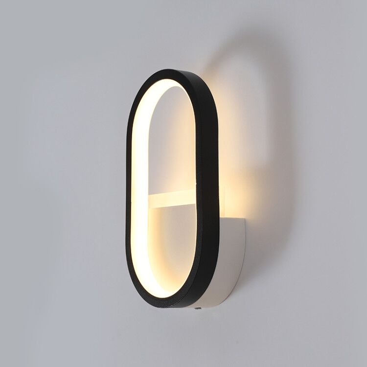 Modern Nordic LED Wall Lamp, M - Up Lighting Decor ulasan dan harga