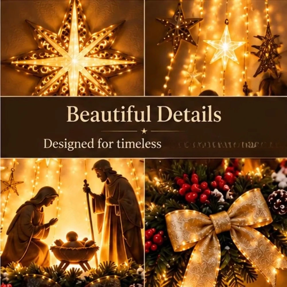 Bethlehem Star of Faith Lighte - Lighting Decoration Ideas ulasan dan harga