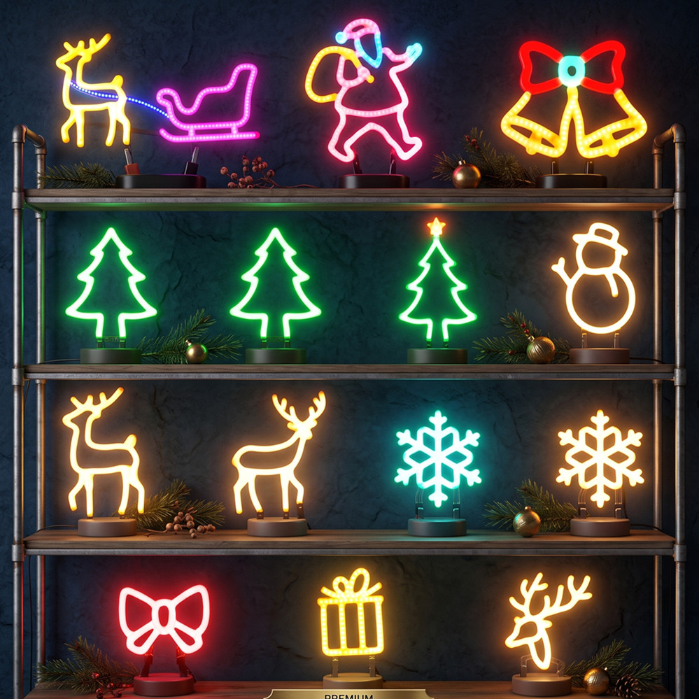 Christmas Decoration LED Neon  - Lighting Decoration Ideas ulasan dan harga
