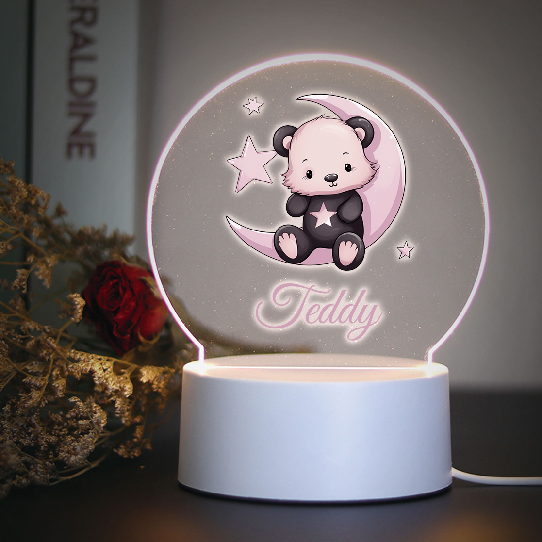 1pc Personalize Custom Moon be - Lighting Visual ulasan dan harga