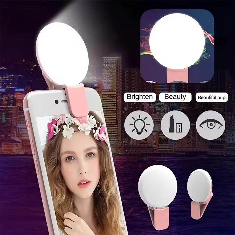 Portable Mini Selfie Ring Ligh - Lighting Visual ulasan dan harga