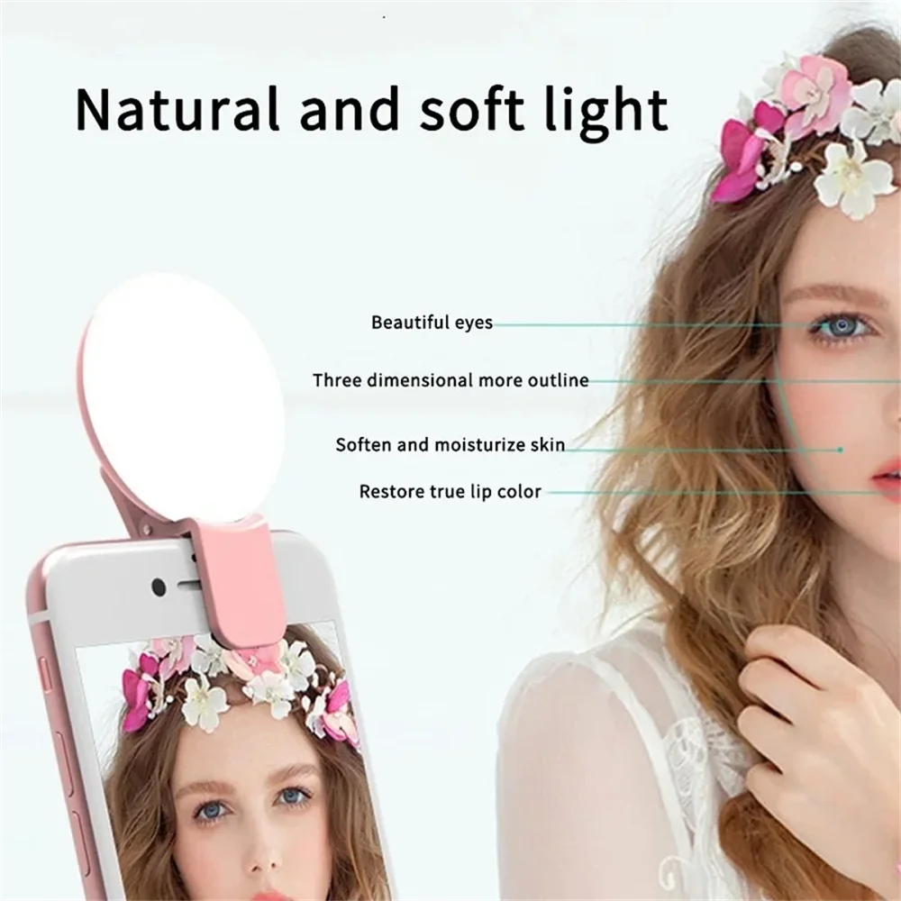 Portable Mini Selfie Ring Ligh - Lighting Visual ulasan dan harga