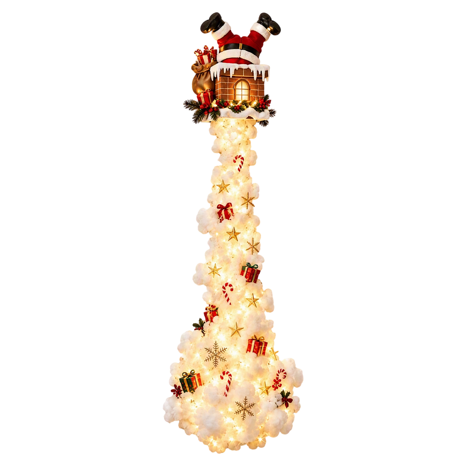 Christmas Indoor LED Wall Deco - Lighting Christmas Decor ulasan dan harga