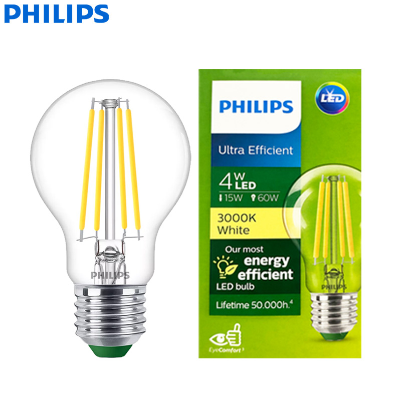 PHILIPS Ultra Efficient LED Fi - Philips Bulb Led Classic ulasan dan harga