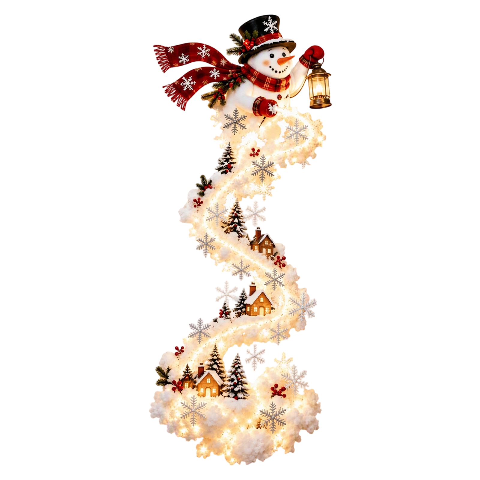 Christmas LED Magic Trail Wall - Lighting Christmas Decor ulasan dan harga