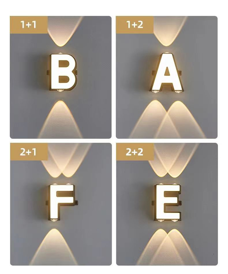 Outdoor IP65 Waterproof Wall L - Up Lighting Decor ulasan dan harga
