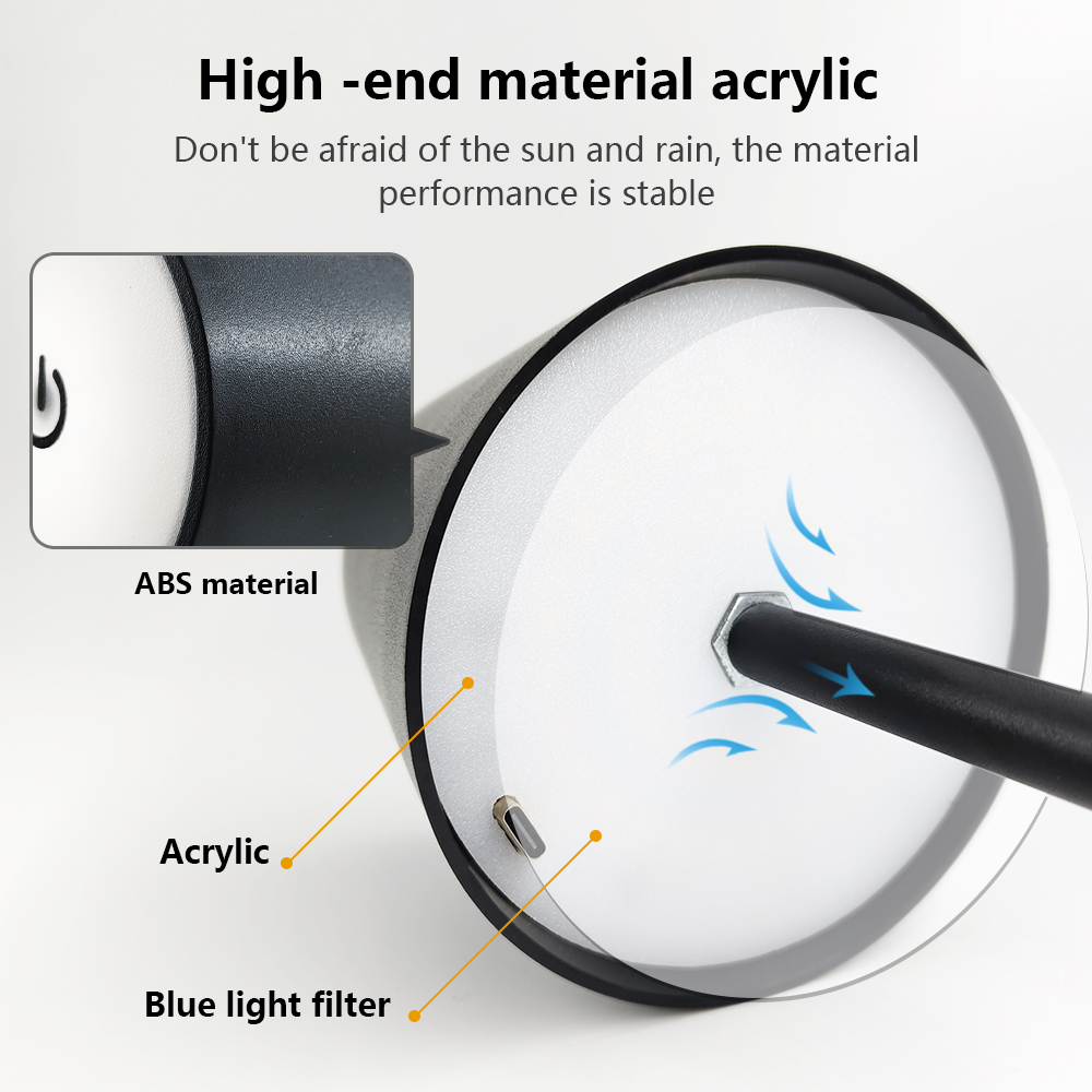 LED Rechargeable Desk Light Wi - Up Lighting Decor ulasan dan harga